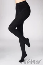 Колготки хлопковые с махрой Marilyn Arctica Cotton 250den 4 Nero