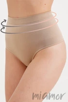 Трусики-стрінг коригуючі Giulia String High Waist Modelling 2XL Бежеві