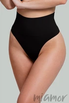 Трусики-стрінг коригуючі Giulia String Shapewear Black 2XL Чорні