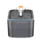 Питьевой фонтан для кошек собак 2л USB с фильтром и датчиком движения