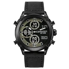 Годинник наручний Awarder 017 Black Leather
