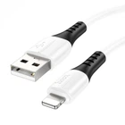 Lightning кабель 2.4A (1м) Hoco X82 Silicone - White (752918)