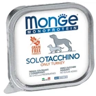 Вологий корм для собак Monge Dog Solo 100% Індичка