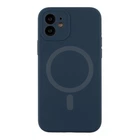 Чохол Glow Silicone Case Full Camera with Magsafe для iPhone 12 Dark blue