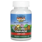 Риб'ячий жир для дітей Nature's Plus (DHA for kids, animal parade) 90 жувальних таблеток зі смаком вишні (NAP-29999)