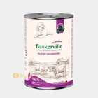 Влажный корм для собак Baskerville Super Premium Kalb Mit Brombeeren Телятина и ежевика