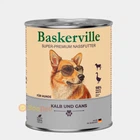 Влажный корм для собак Baskerville Телятина и мясо гуся