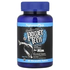 Вітаміни для хлопчиків-підлітків Nature's Plus (Power Teen For Him) 60 жувальних таблеток зі смаком ягід без цукру