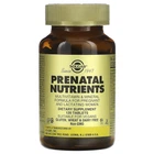 Вітаміні та мінералі для вагітних Solgar (Prenatal Multivitamin&Mineral) 120 таблеток (SOL-02272)