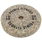 Бамперные диски 15кг d-51мм из структурной резины Bumper Plates Record серый TA-4787-15