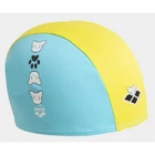 Шапочка для плавания детская Arena Friends Kids Polyester Cap (003994-310) полиэстер, 2-5 лет Голубо-желтый