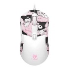 Миша ігрова TWolf G550, 1200-7200DPI, RGB, USB, 1.5m, Біло-рожевий