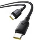 Кабель Type-C - Type-C Baseus Silky Series Type-C to Type-C 100W 1m черный (P10377704113-00)