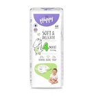 Дитячі підгузки Happy Bella Baby Maxi розмір 4 (8-14 кг), 44 шт Дитячі одноразові підгузники з індикатором вологи та анатомічною формою Памперси для дітей