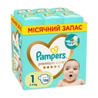 Детские подгузники Pampers Premium Care размер 1 (2-5 кг) 156 шт