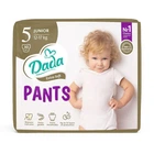 Дитячі підгузки-трусики Dada Extra Soft Junior розмір 5 (12-17 кг), 30 шт Дитячі одноразові підгузники Pants з супереластичним поясом та індикатором вологи Памперси трусиками пантс для дітей