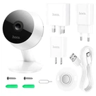Смарт камера Hoco D3 Wireless 3MP Full HD Wi-Fi белая для дома и офиса
