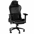 Крісло для геймера Fantech GC-192 Ledar чорний з подушками та регулюваннями висоти нахилу та підголівника