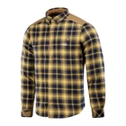 Сорочка M-Tac Lumberjack Merino Cold Weather, Темно-синій/Жовтий, 3XL