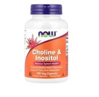 Холин Инозитол NOW Foods Choline Inositol 100 капсул