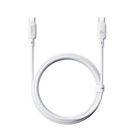 Кабель Baseus Silky Series Fast Charging Data Cable Type-C to Type-C 100W 20V 5A 1м (P10377704213-00) White