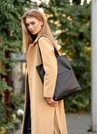 Сумка Sambag Shopper Tote SQN чорний 41 х 30 х 10 см (93220001)