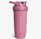 Шейкер спортивный SmartShake металлический Reforce Stainless Steel 30oz/900 мл Deep Rose (11153201)