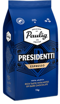 Кофе в зернах Paulig Presidentti Espresso 1 кг (6411300169337)