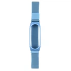 Ремінець для Xiaomi Mi Band 3/4/5/6 Milanese Loop Blue