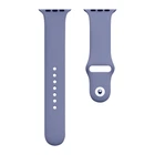 Ремінець для Apple Watch Band Silicone One-Piece Size-S 38/40/41 mm 28.Lavender Grey