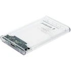 Внешний карман Gembird для подключения SATA HDD 2.5", USB 3.0, пластик, Transparent (EE2-U3S9-6)