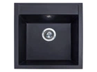 Кухонная мойка BODRUM 510 black shine Miraggio