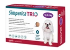 Simparica (Симпарика) Трио жевательные таблетки для собак, 2,6 - 5 кг, 3 шт