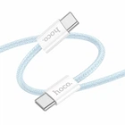Зарядний кабель Hoco X104 Source Type-C to Type-C 60W 1m Blue