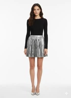 Юбка H&M 98/104 Серебряный 31-0557