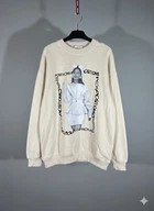 Свитшот на флисе H&M 146 Светло-желтый 0996345_01