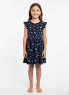 Платье H&M 92 Темно-синий 0478675_горошек