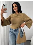 Джемпер SHEIN M Світло-коричневий sz2308318989240720
