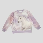 Свитшот на флисе H&M 122/128 Фиолетовый 0955355