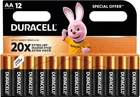 Батарейка Duracell Basic AA/LR06 BL 12шт