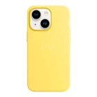 Чехол Silicone Case with MagSafe для iPhone 13 Lemon Zest