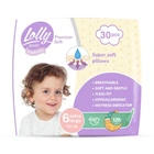 Дитячі підгузки Lolly Premium Soft Extra Large розмір 6 (16+ кг) 30 шт