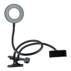 Лампа Fill Light 2 in 1 9cm на Прищіпці Чорний