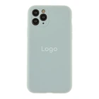 Чохол Silicone Case Full Size with Frame для iPhone 11 Pro 26.Mist Blue