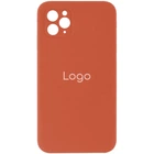 Чохол Silicone Case Square Full Camera для iPhone 11 Pro Max 13.Orange