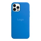 Чехол Silicone Case with MagSafe для iPhone 12 Pro Max Capri Blue