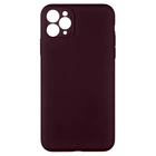 Противоударный Чехол Silicone Case Full Camera no logo для iPhone 11 Pro Max 63.Garnet