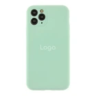 Чохол Silicone Case Full Size with Frame для iPhone 11 Pro 17.Turquoise