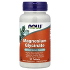 Магний глицинат NOW Foods (Magnesium Glycinate) 90 таблеток NOW01286