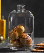 Стеклянная банка Pasabahce Midi Patisserie для хранения с купольной крышкой (96889)